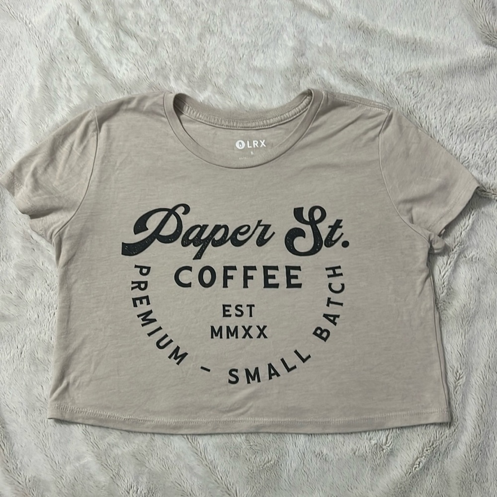 Paper St. Coffee crop t-shirt - small